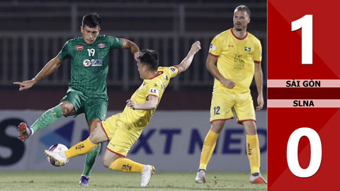 Sài Gòn vs SLNA: 1-0 (Vòng 3 V.League 2021)